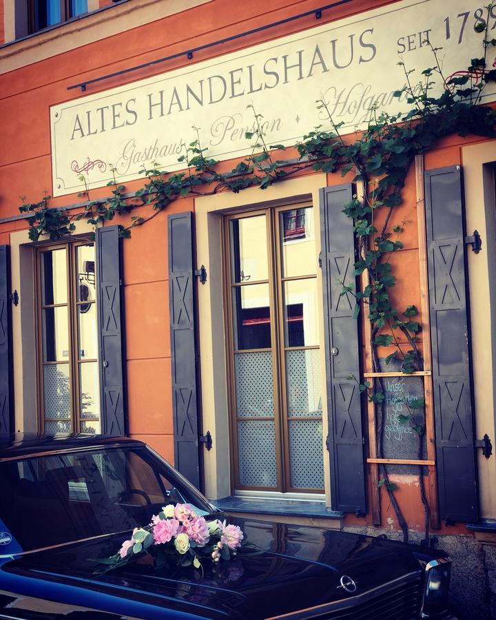 Altes Handelshaus เพลาเอิน ภายนอก รูปภาพ